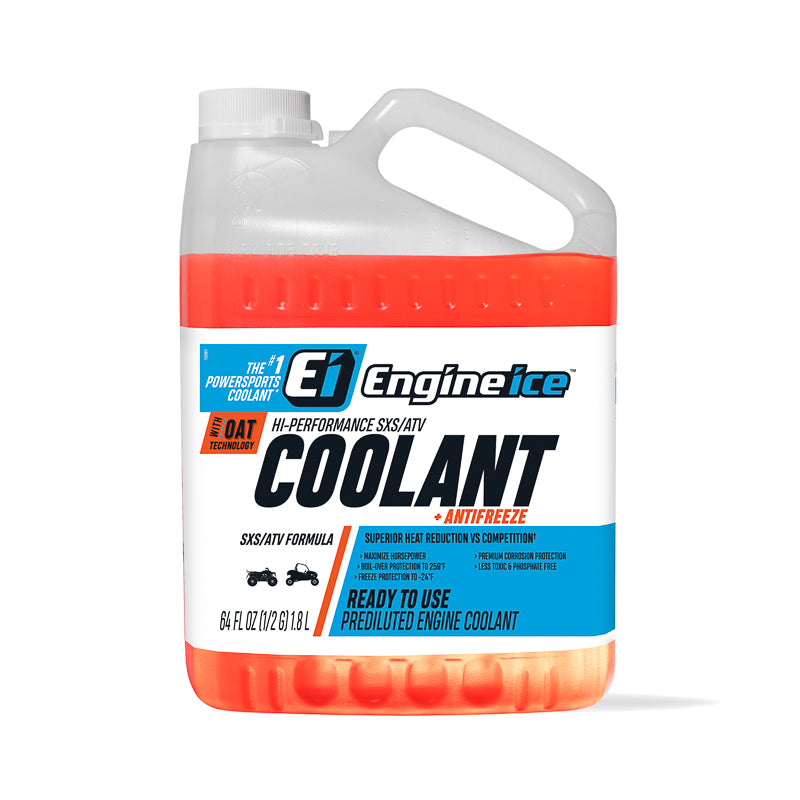 Hi-Performance SXS/ATV Coolant + Antifreeze (4-pack) - Engine Ice